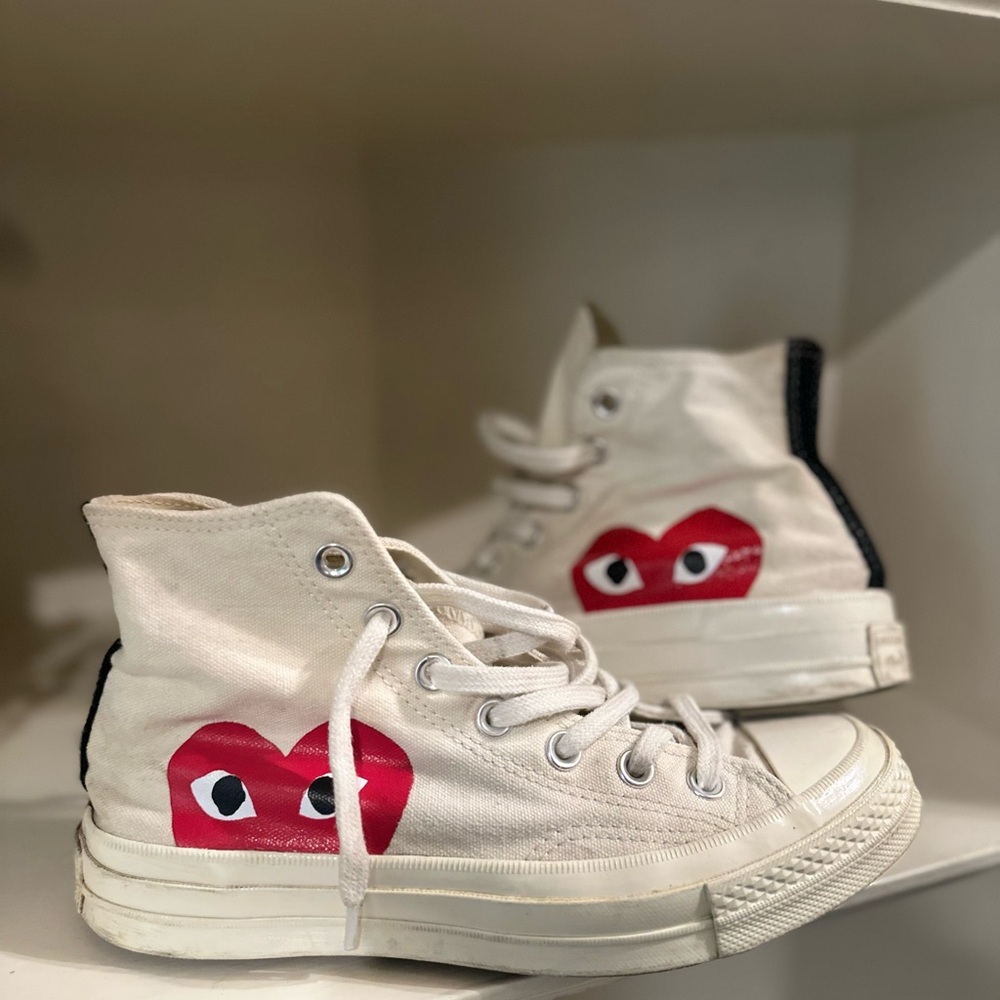 Commes des Garçons Converse High-Top Sneakers